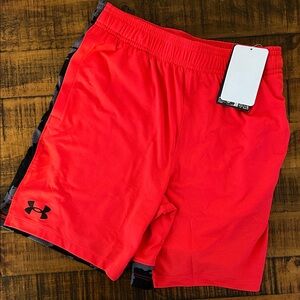 Under Armour Kids Red Athletic Shorts